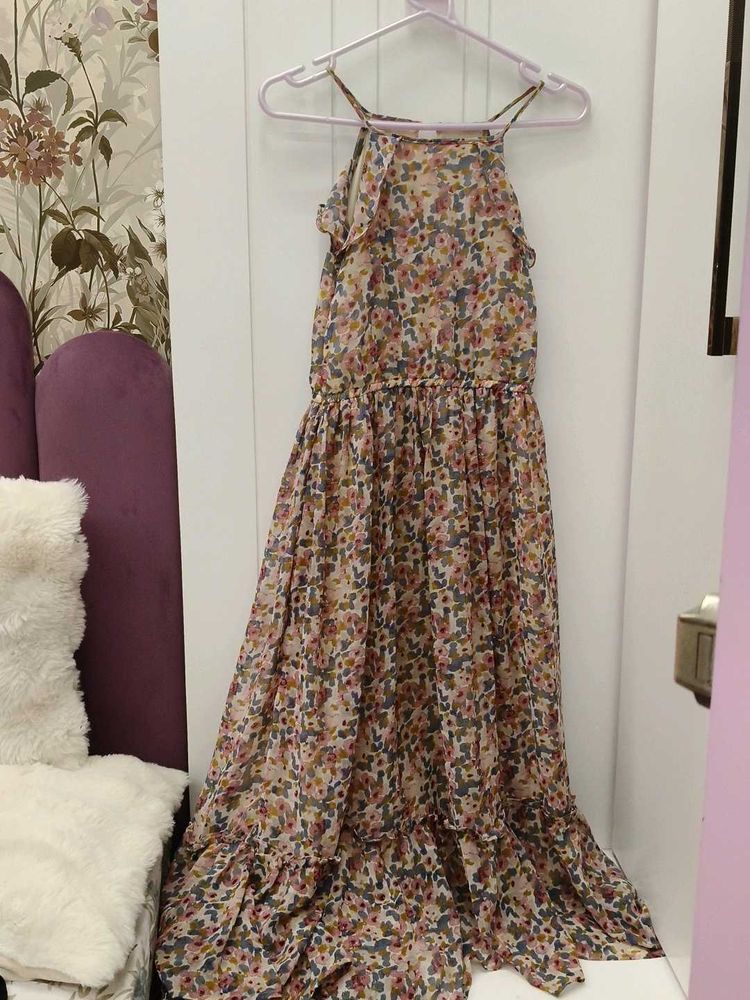 Chic Floral Maxi Dress