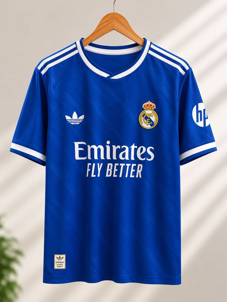 Adidas Embroidered Real Madrid Football Jersey