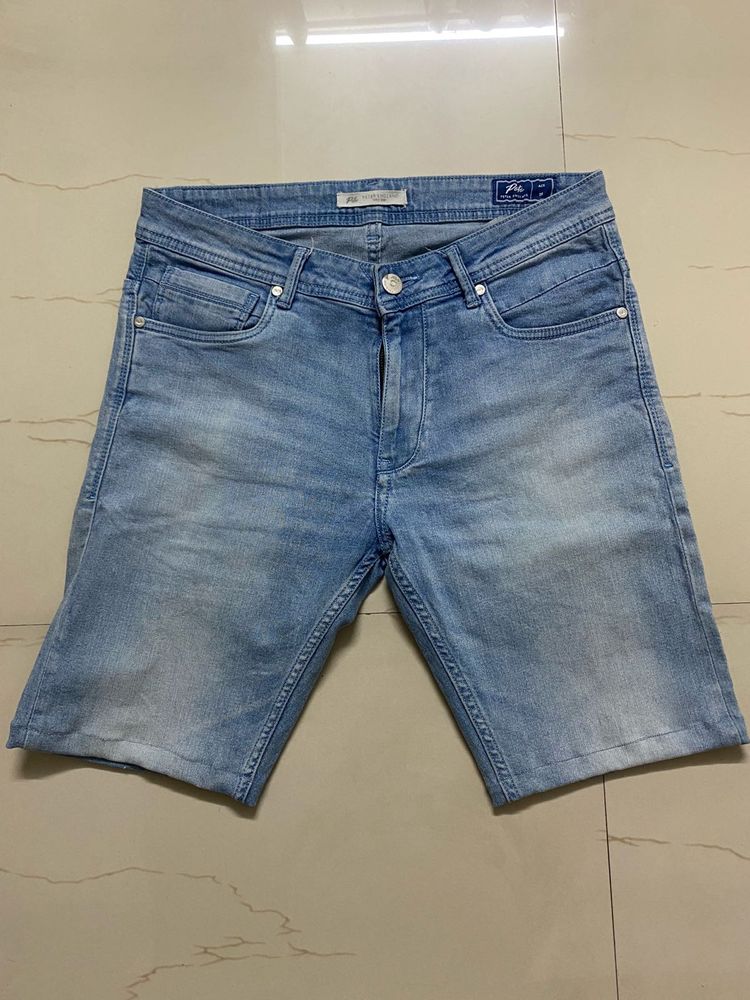 Peter England Denim Shorts