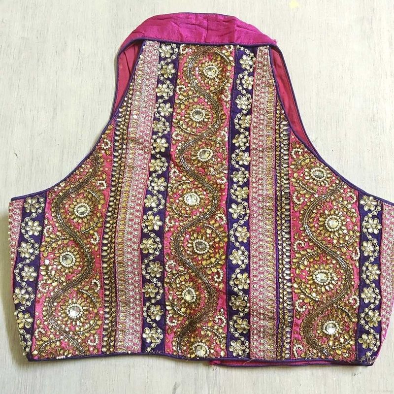 Embroidered Halter Top