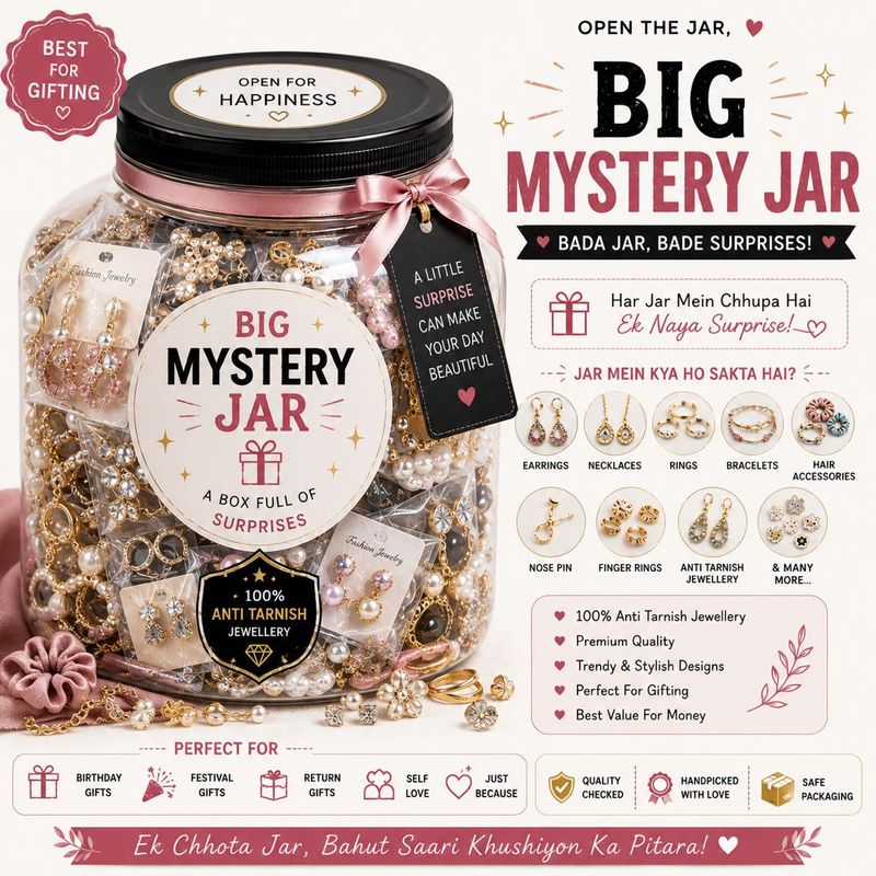 Big Mystery Jar of Surprise Jewellery