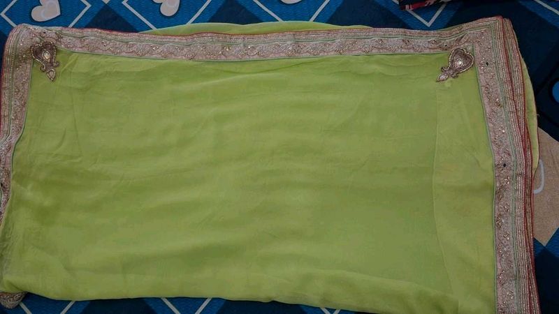 Designer Saree with Embellished Border