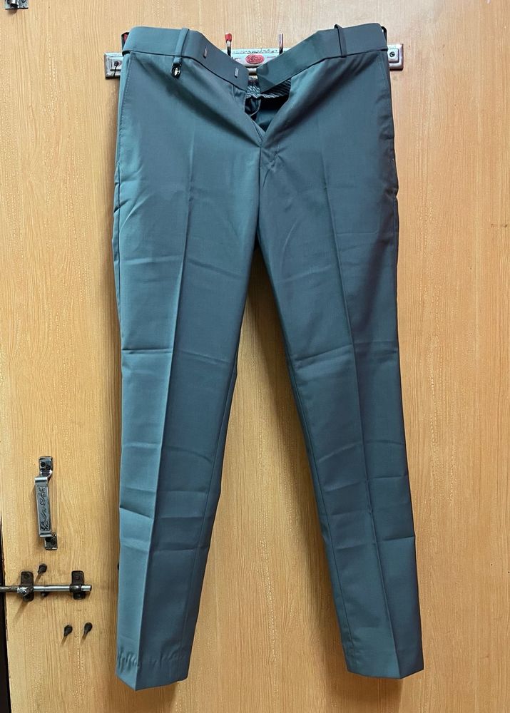Double Hook Grey Formal Pants For Men 👖