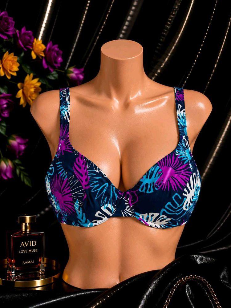 🇳🇿💫🎀Stylish Floral Print Bikini bra