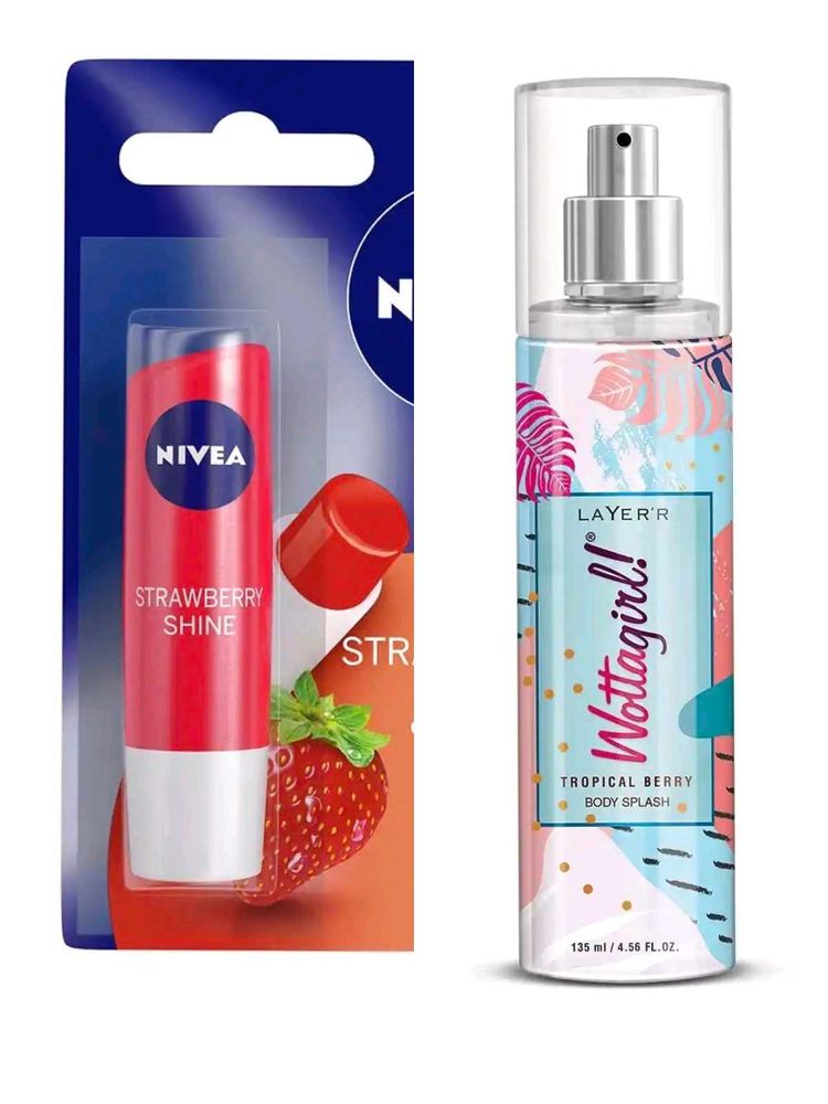 Nivea Lip Balm + Layer’r Wottagir