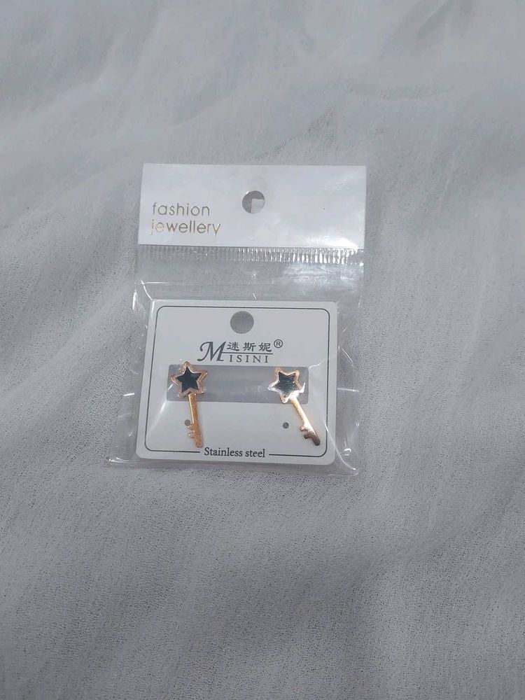 Star Key Earrings