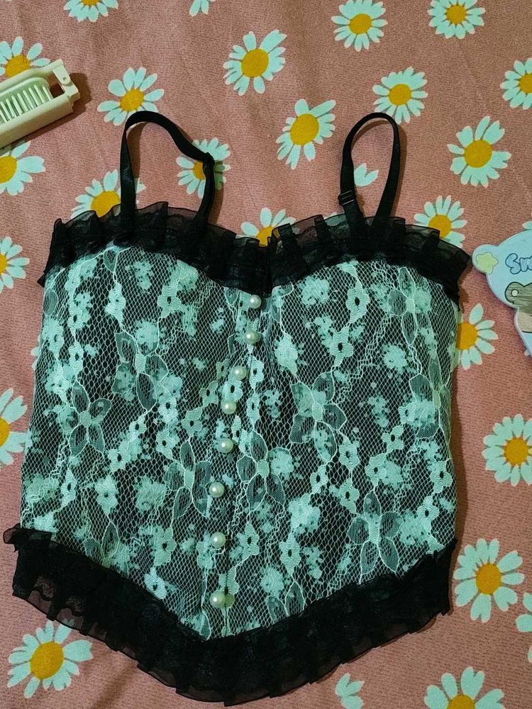 Lace Corset Top