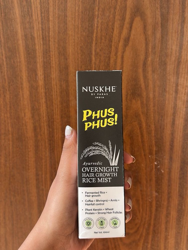 overnight hair growth rice mist