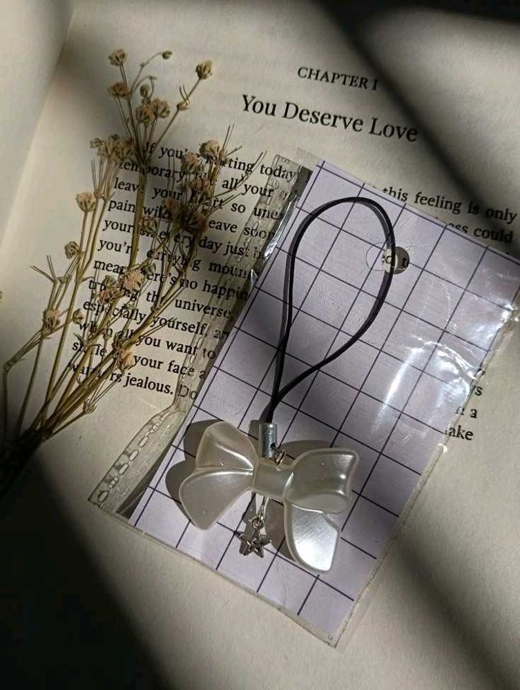 Cute Bow phone charm