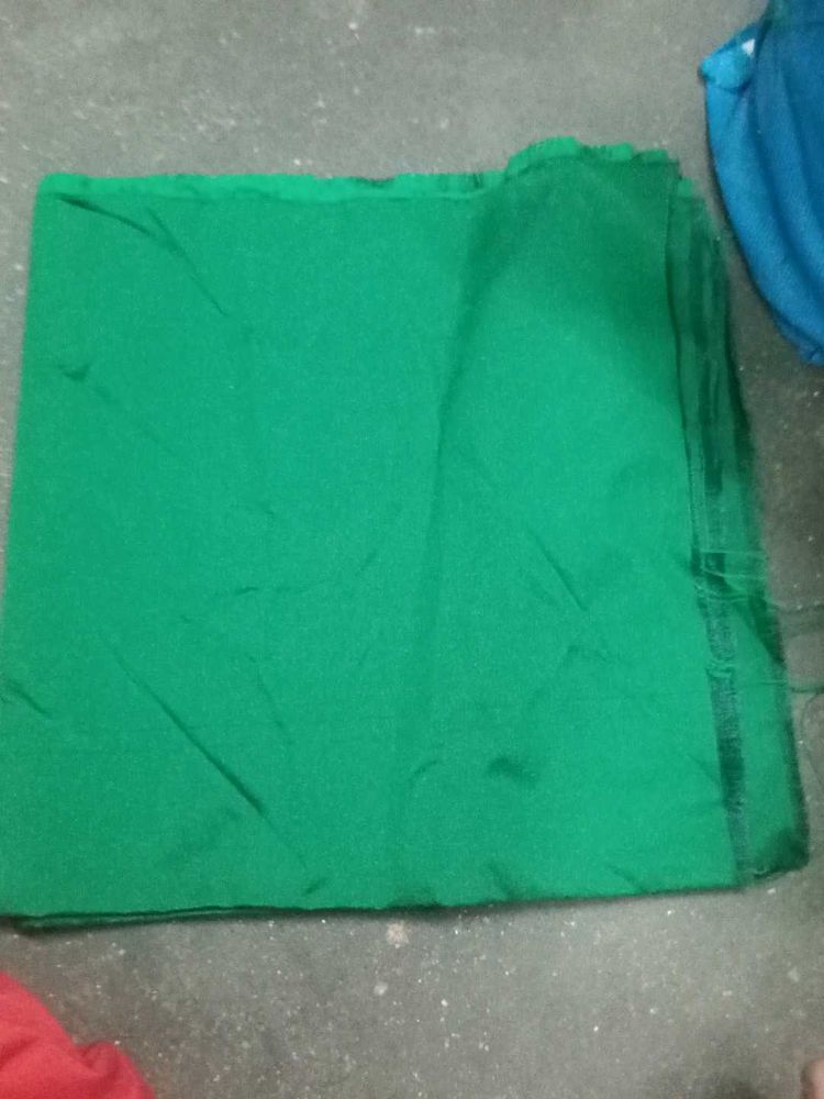 Vibrant Green Unstitched blouse Materia