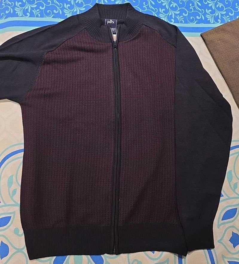 PARX Zip-Up Bomber Jacket