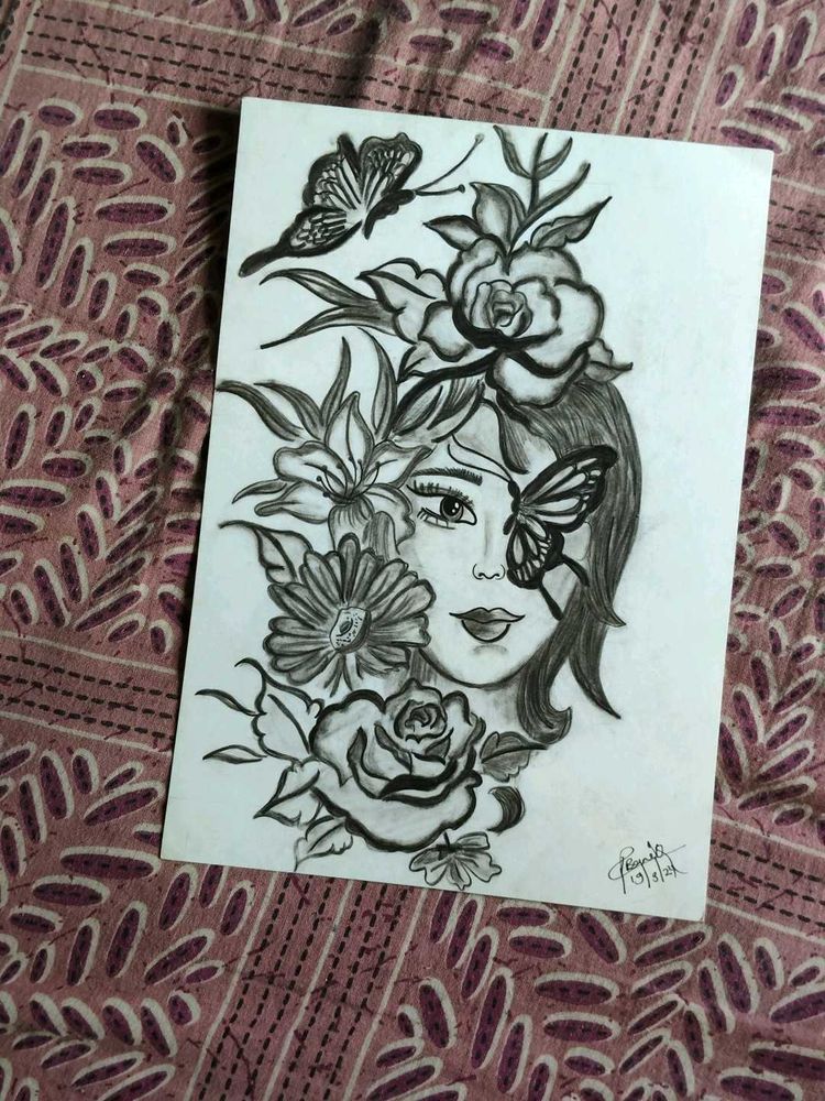 Beautiful Pencil Sketch Art