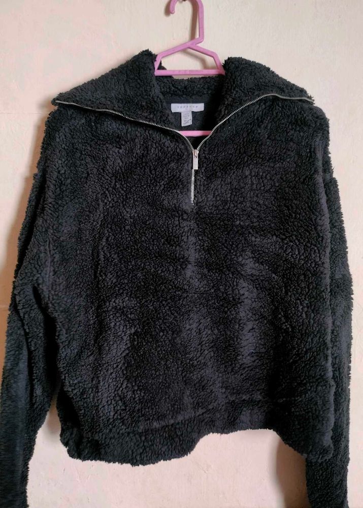 Quater zipper for womens