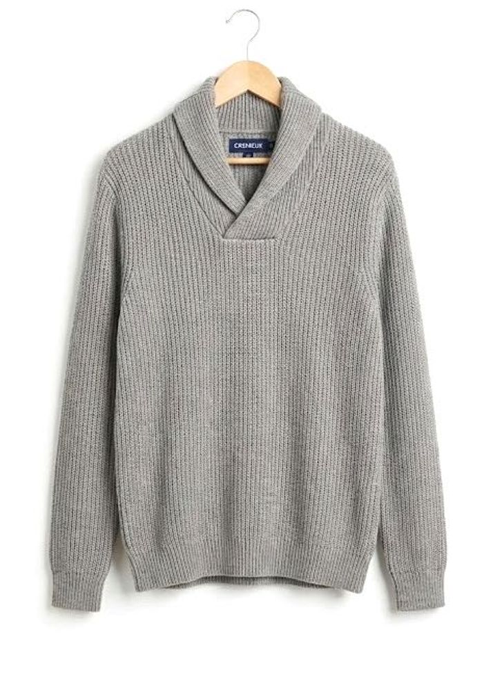 FREE SHIPPING ❗️Stylish Shawl Collar Knit Sweate