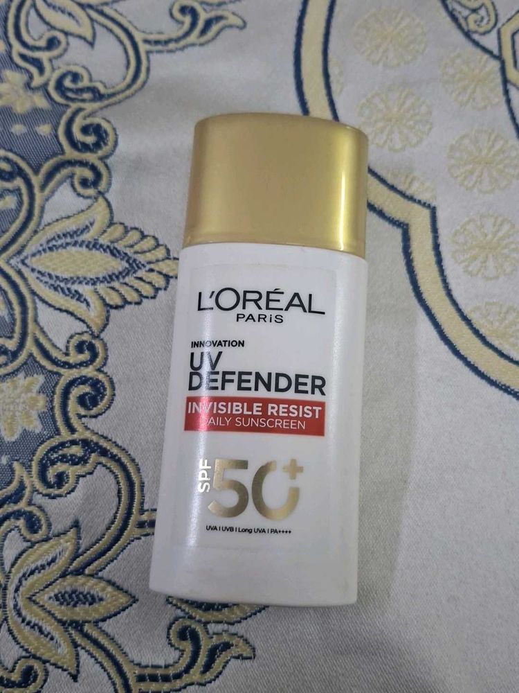 L'Oreal UV Defender SPF 50+ Sunscreen