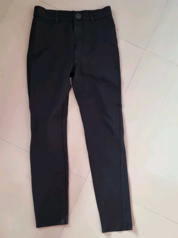 Classic Black Skinny Fit Pants