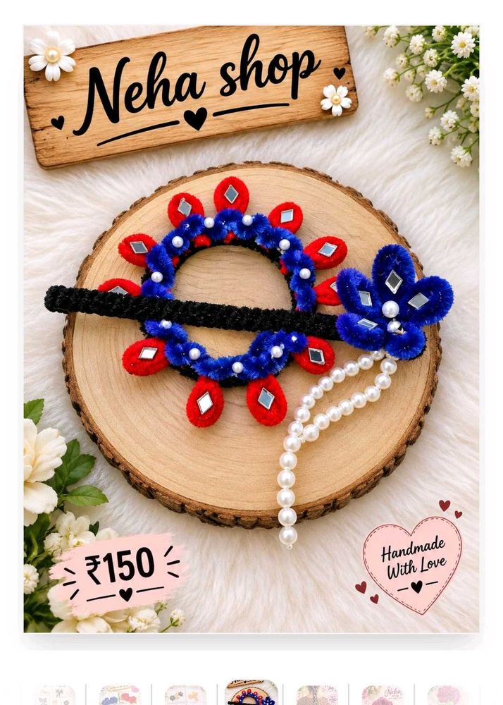 Handmade Peacock Design Maang Tikka