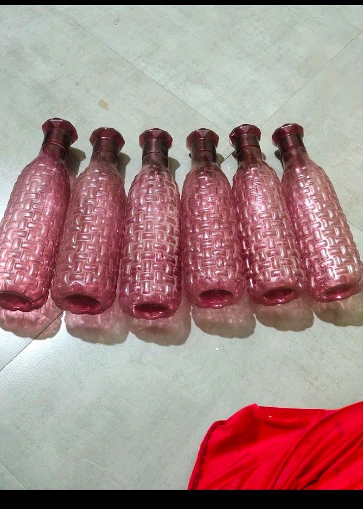 6 Water Bottles