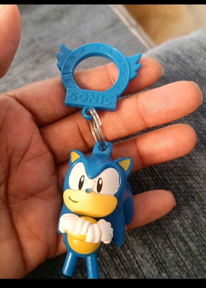Sonic The Hedgehog Keychain
