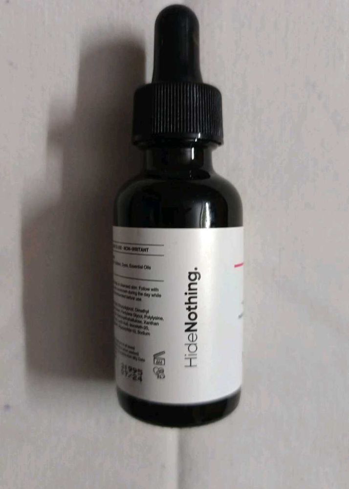 Minimalist Face Serum Bottle