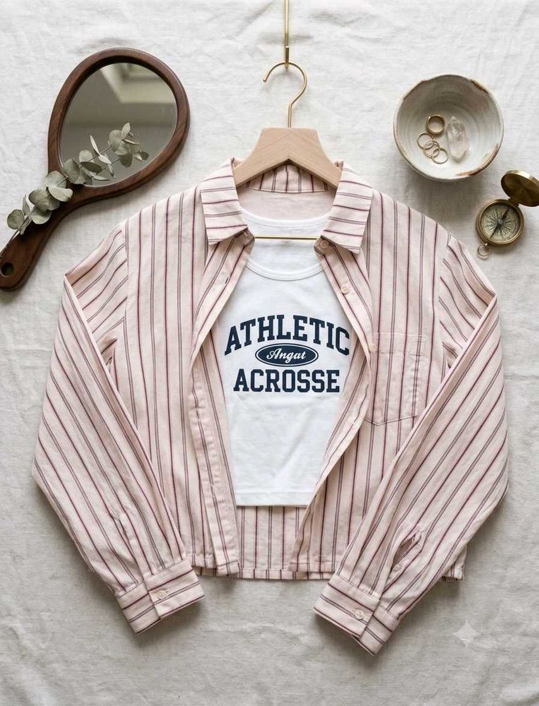 Brand new womens Striped Casual Shirt