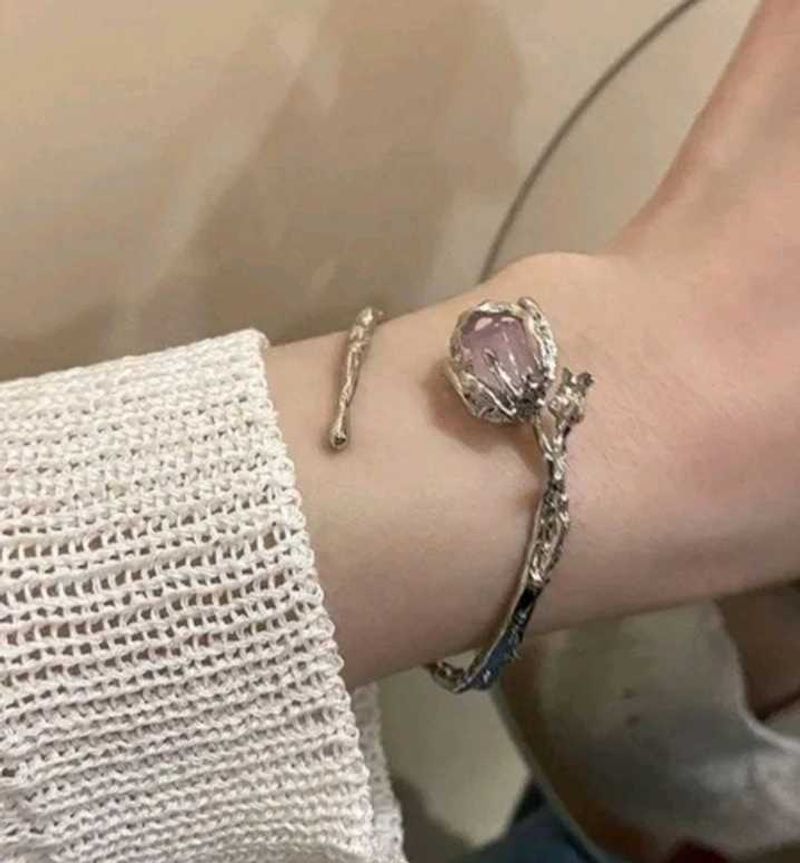 Floral Tulip Design Bracelet