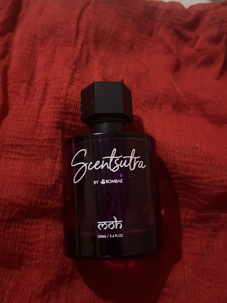 empty bottle of perfume