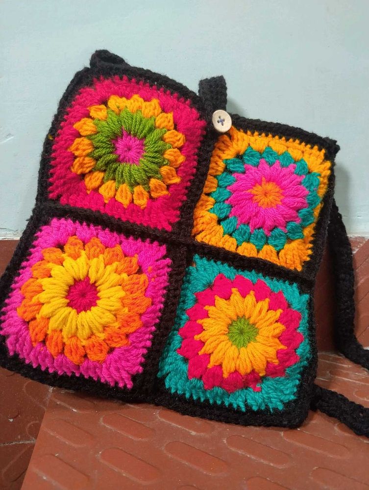 Crochet Sling Bag