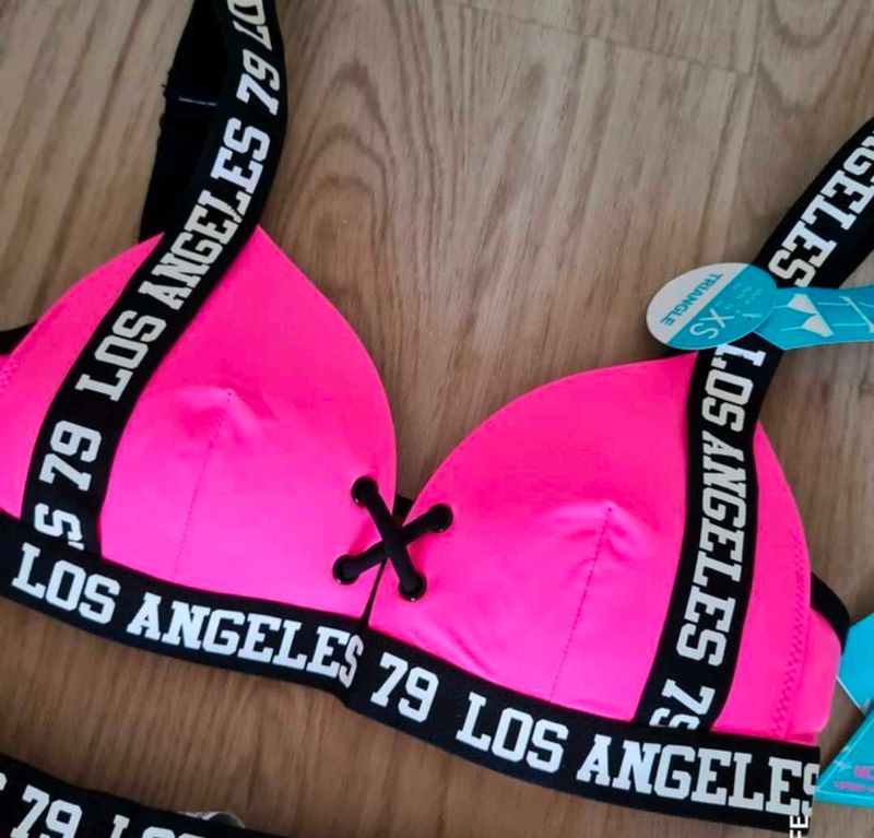 Pink Los Angeles Bikini set