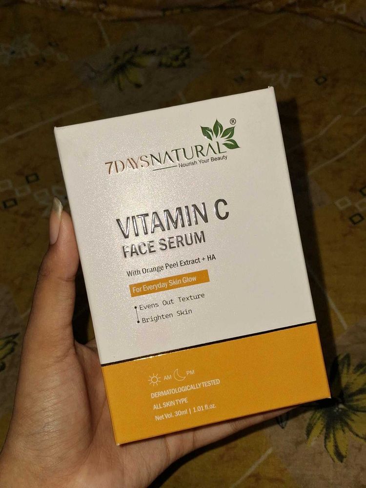7 Days Natural Vitamin C Face Serum
