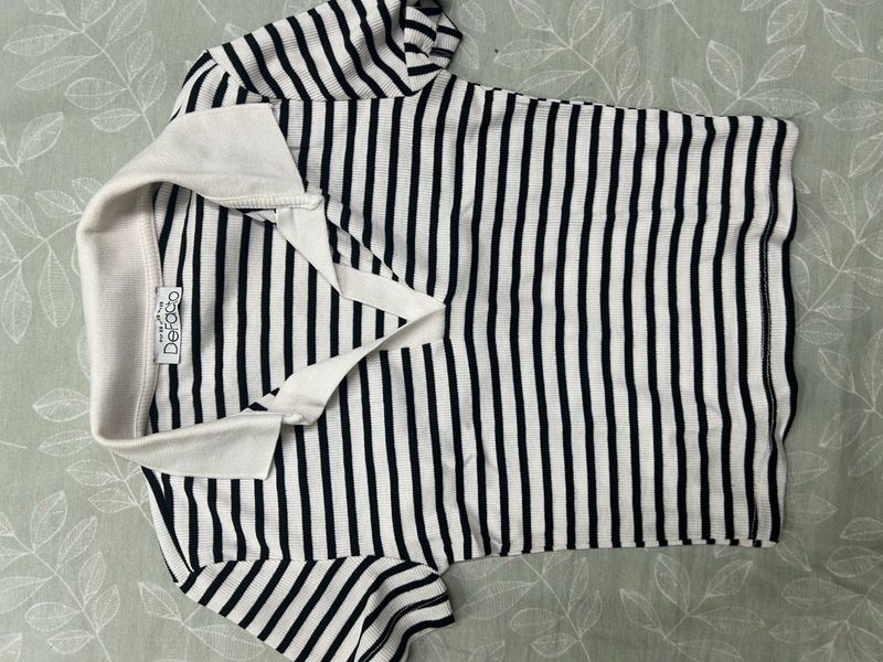 Striped Polo Shirt