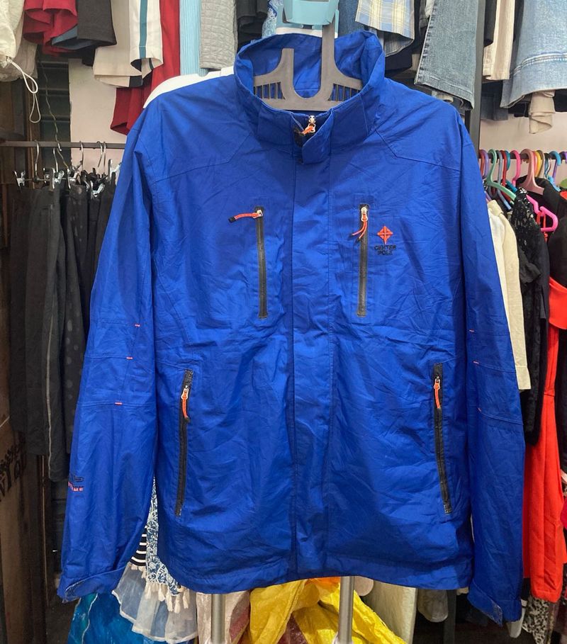 Blue Lightweight Outdoor Jacket