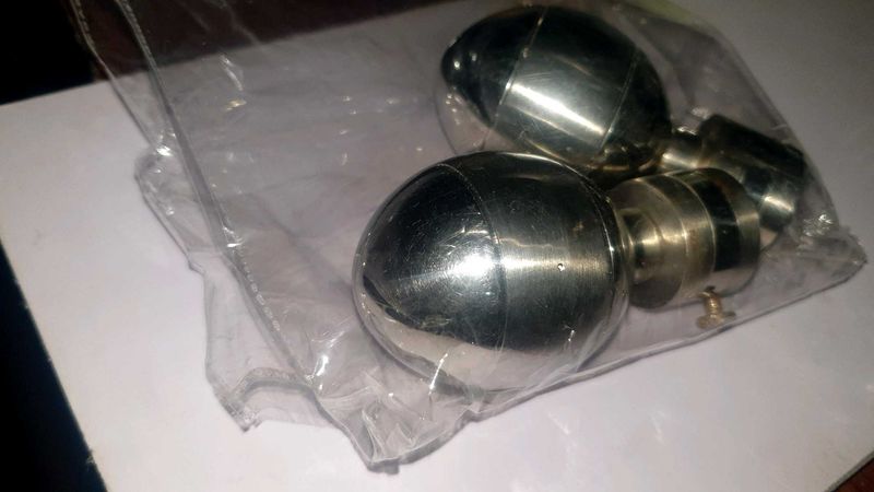 Stylish Metal Curtain Rod Finials