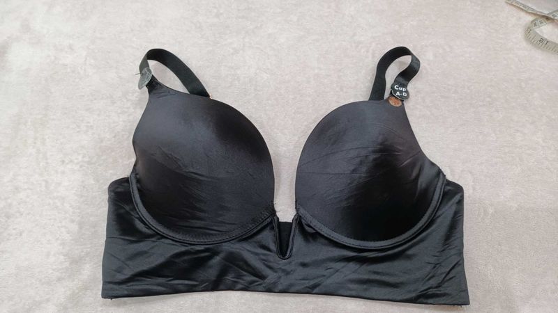 Classic Black padded pushup bra