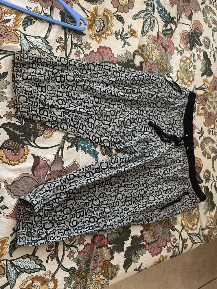 Graphic Print Lounge Pants
