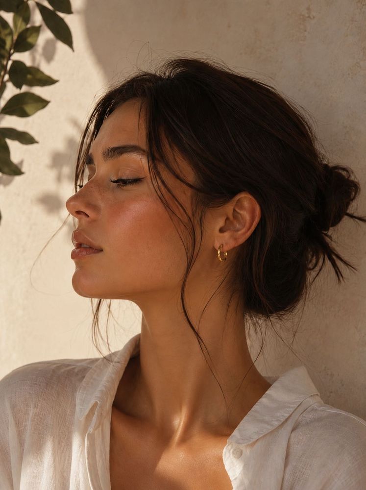 Classic Gold Toned Textured Baali Earrings