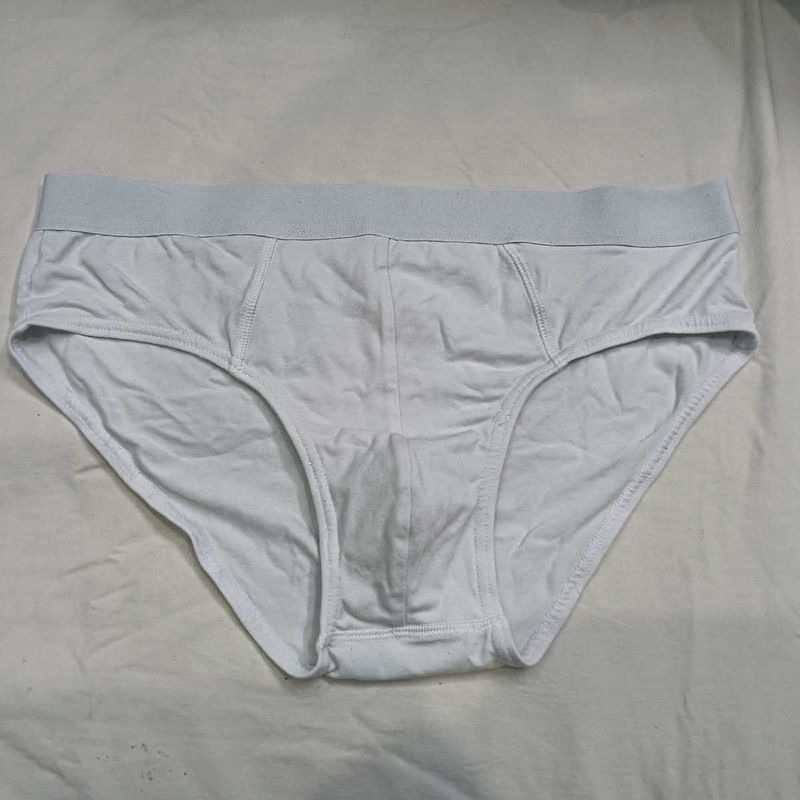 Men's ❤️‍🔥White Briefs