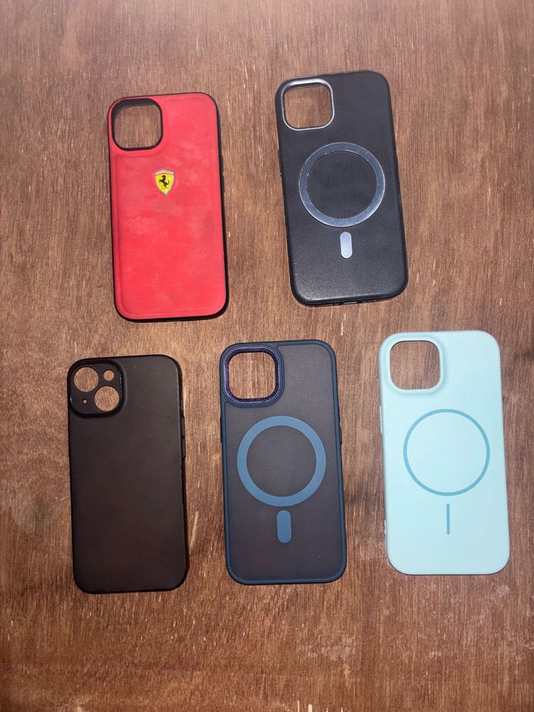 iPhone 15 Cases Pack of 5 - MagSafe