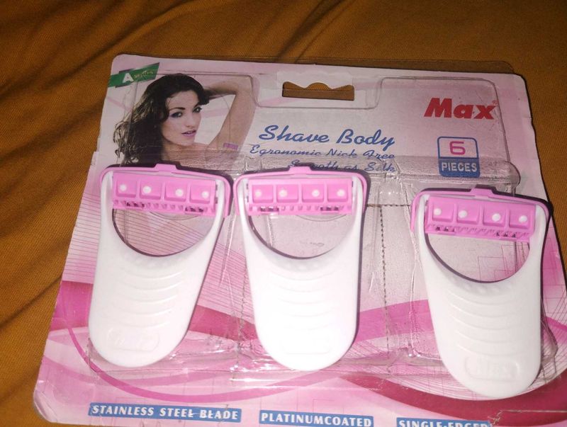 Max Shave Body Razors - 3 pcs only ....these are s