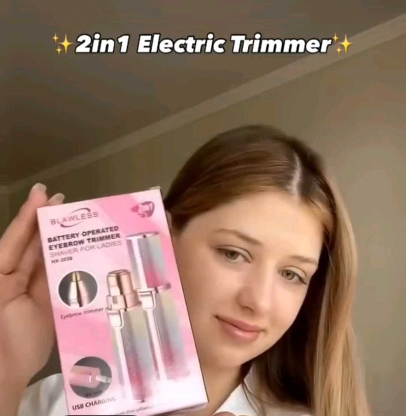 2in1 Electric Eyebrow Trimmer