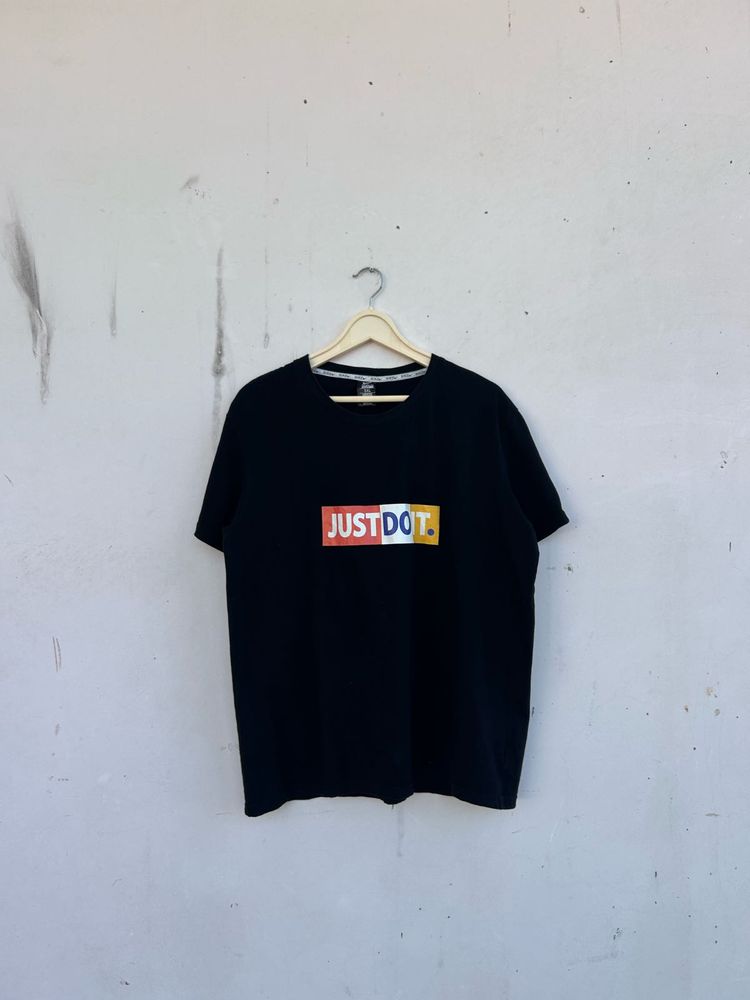 Nike "Just Do It" Black T-Shirt