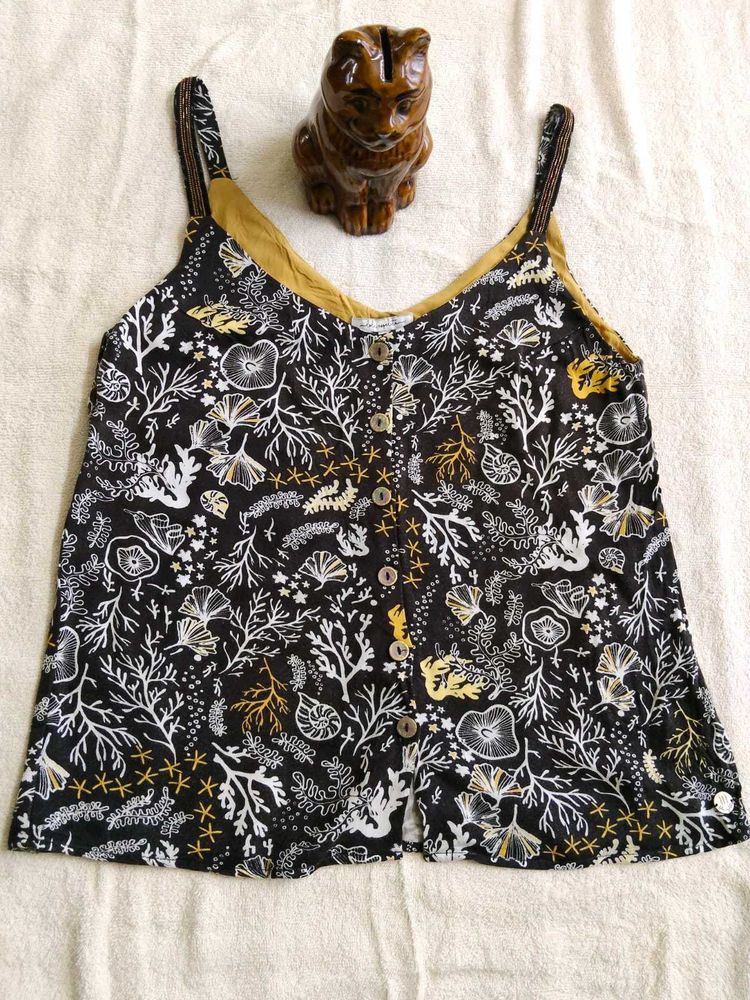 Boho Floral Print Cami Top