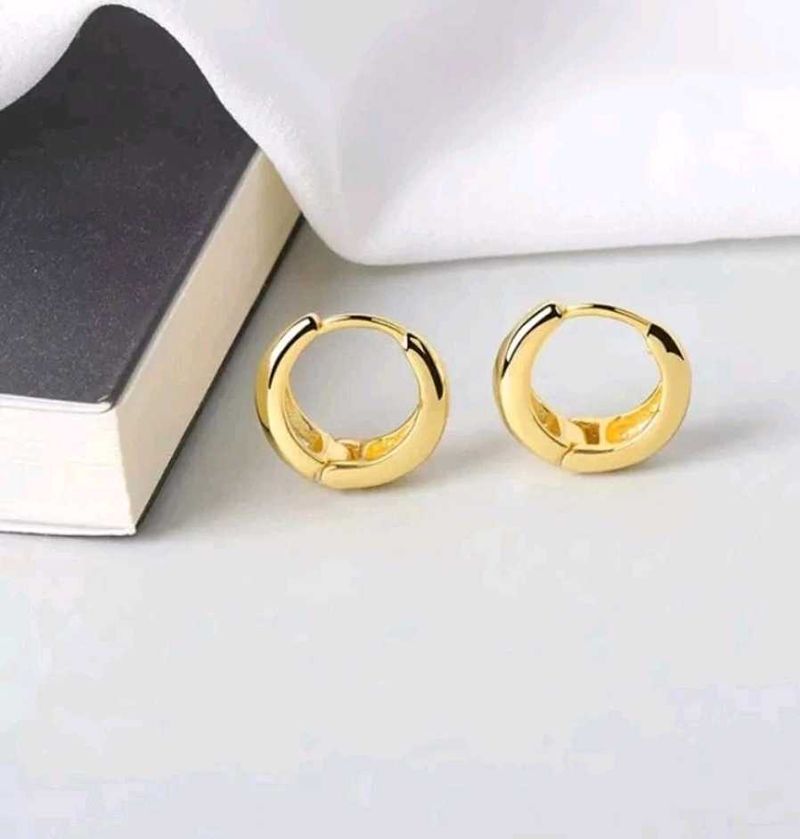 Gold Hoop Earrings