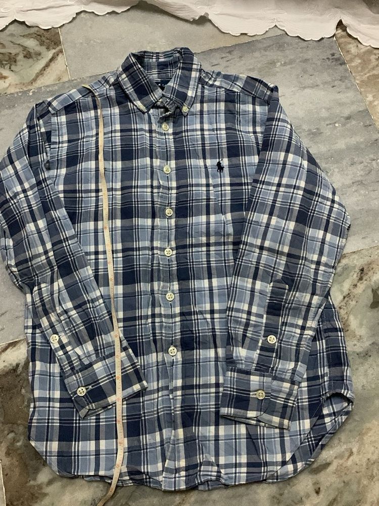 Ralph Lauren Plaid Button-Down Shirt