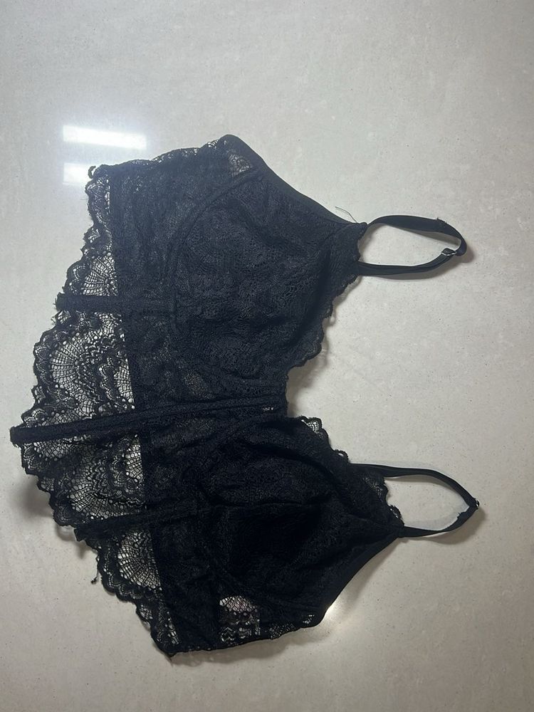 Black Lace Bralette