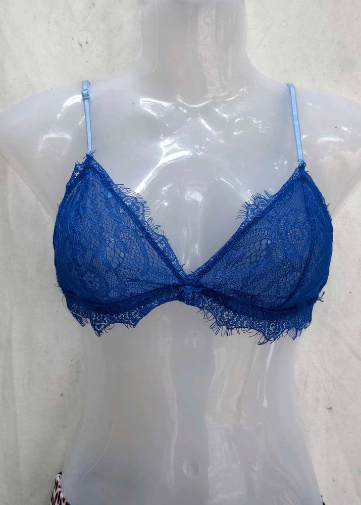 11138. Blue Lace Bralette