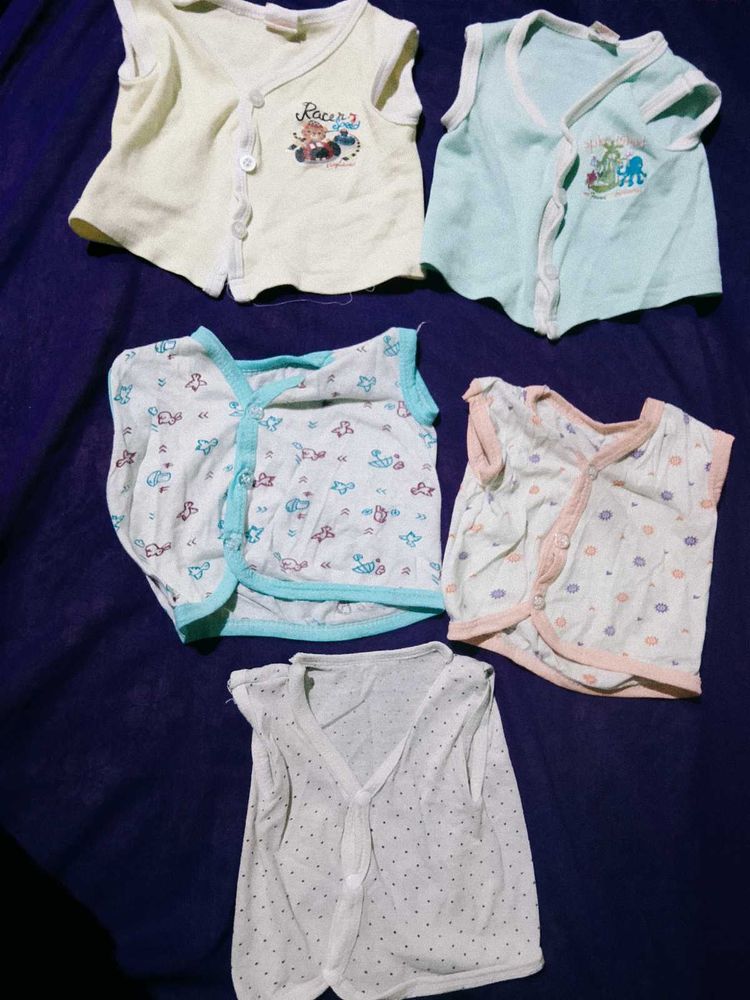 Baby Girl Sleeveless Tops Bundle