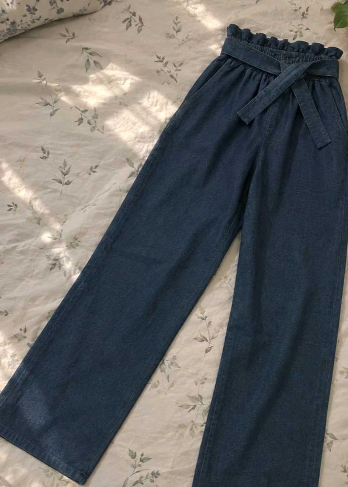 High-Waisted boyfriend fit pants