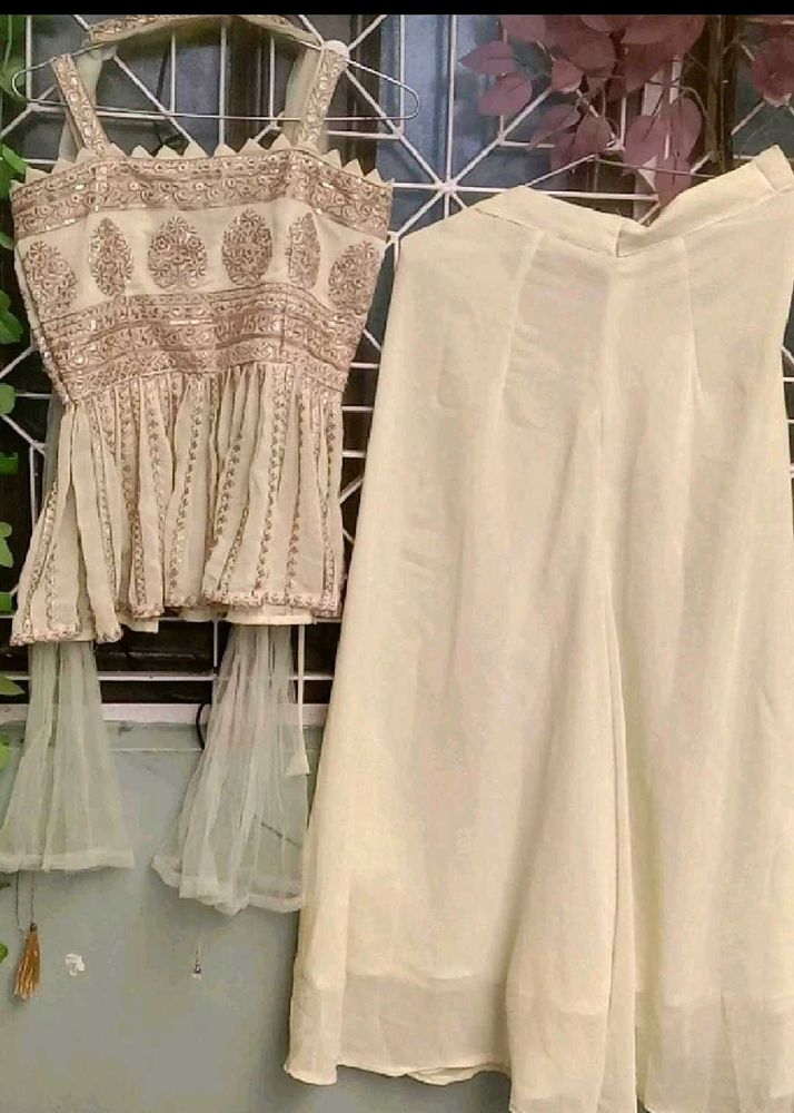 Sharara Kurti Dupatta Set