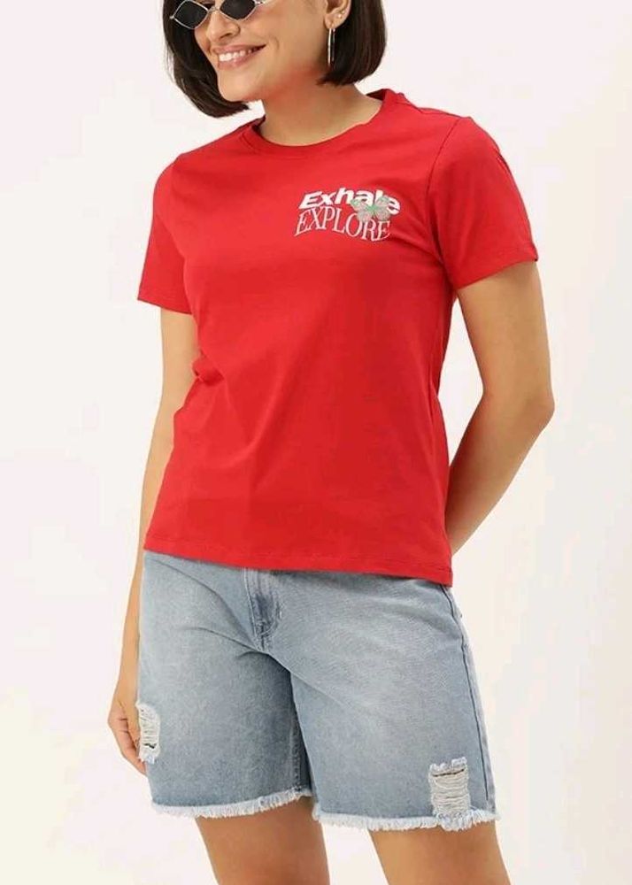 Red Graphic T-Shirt